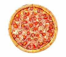 Пицца Мясная с копченостями 30см