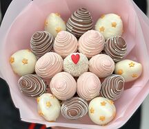 Букет из клубники в шоколаде №14