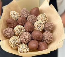 Букет из клубники в шоколаде №11