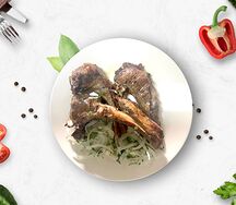 Шашлык из бараньей корейки