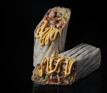 Сырная шаурма
