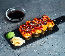 Ролл Запеченный с Креветками