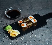 Классика с лососем