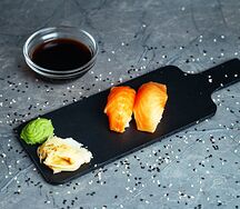 Сушки с лососем