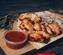 Шашлык из куриной мякоти