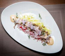 Салат с говяжьей вырезкой