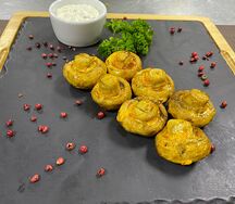 Шашлык из шампиньонов