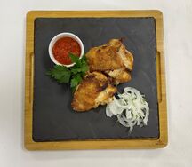 Шашлык из филе бедра курицы