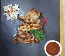 Шашлык из свиных ребрышек