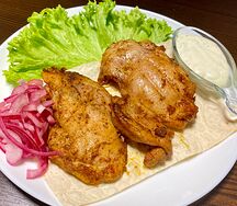 Шашлык из куриных бёдер