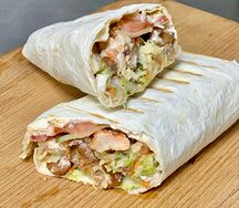 Шаурма куриная на углях