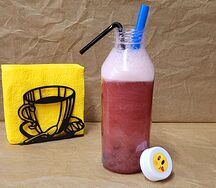 Клубничный Bubble Tea