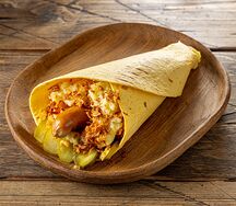 Рулле с куриной сосиской