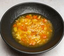 Суп Уха с семгой