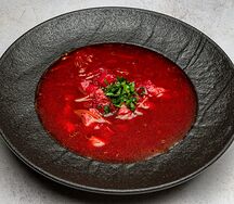 Борщ с куриной грудкой