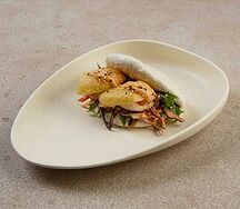 Бао-бургер креветка темпура