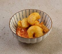 Креветки с тайским айоли