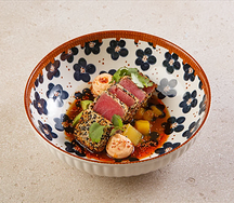 Тунец татаки - манго