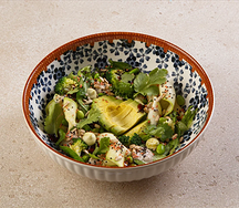 Авокадо - эдамаме - киноа