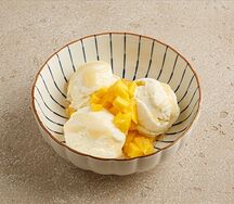 Мороженое манго-кокос