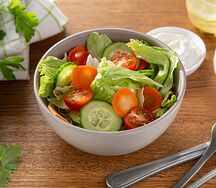 Салат деревенский с морковью