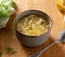 Домашняя куриная лапша