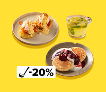 Завтрак с драниками и оладушками