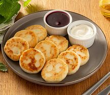 Большая порция сырников