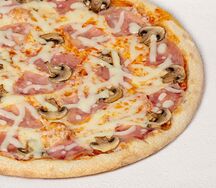 Прошутто фунги на тонком тесте