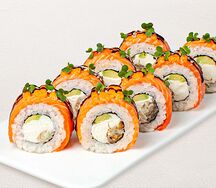 Ролл Филадельфия Прайм с угрем