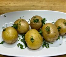 Картофель на мангале