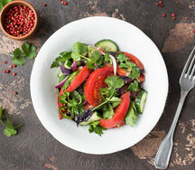 Овощной салат по-грузински