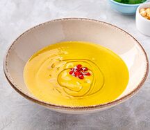 Суп-пюре из красной чечевицы