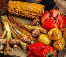 Ассорти овощей на углях