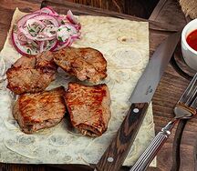 Шашлык из мякоти ягненка