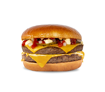 Чизбургер с двойной котлетой