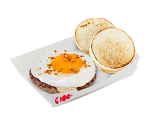 Бифштекс с грибным соусом