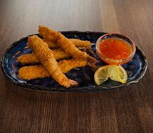 Креветки в кляре