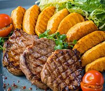 Медальоны из говядины