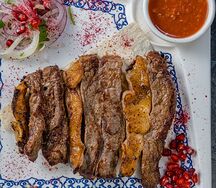 Шашлык из трёх шампуров