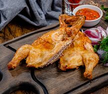 Цыплёнок на углях