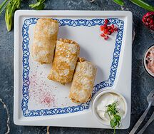 Блины с мясом