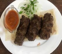 Люля-кебаб из баранины