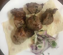 Шашлык из бараньей мякоти