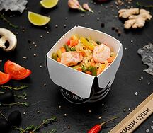 Удон с курицей