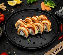 Запеченный ролл Филадельфия