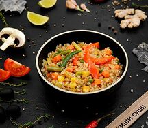 Тяхан с овощами