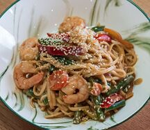 WOK с Креветками