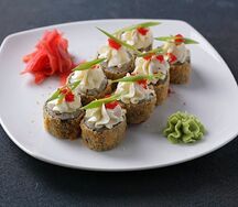 Горячий ролл Осака-маки