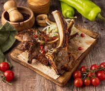 Шашлык из бараньей корейки